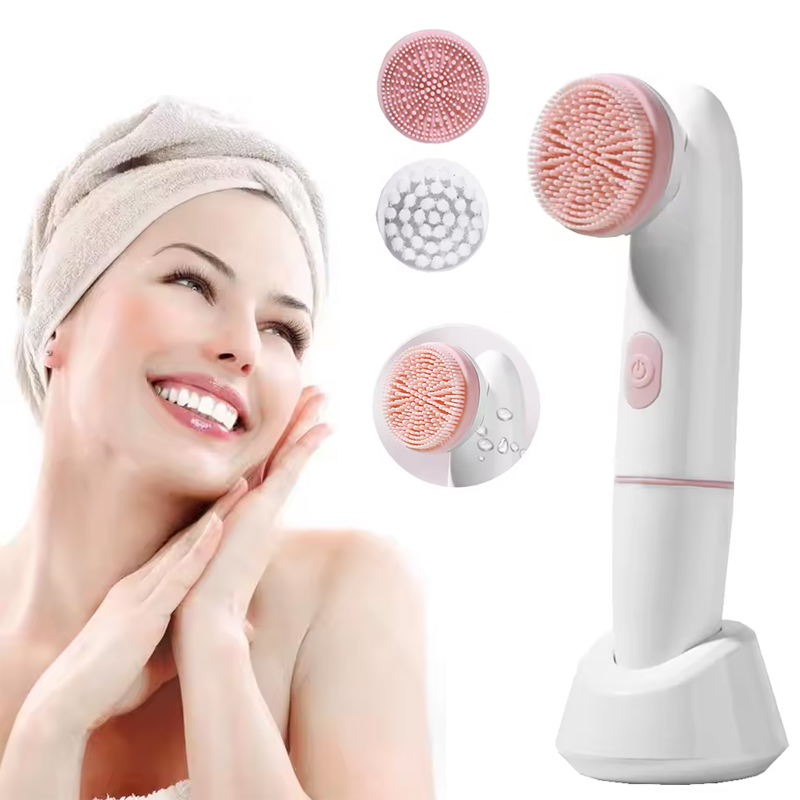 Electric Face Cleanser Brush - فرشاة تنظيف الوجه الكهربائية، أداة تقشير