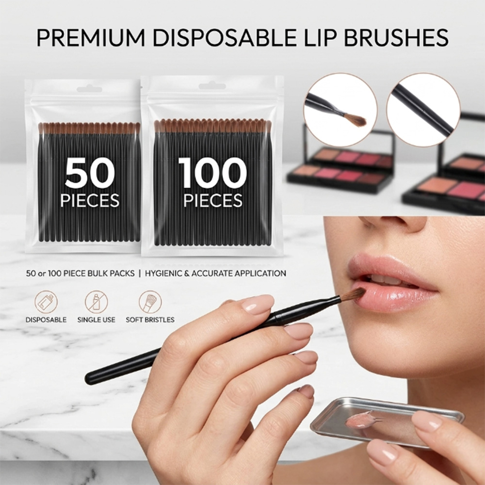 Beauty Makeup Kit - مجموعة من 50/100 قطعة من فرش