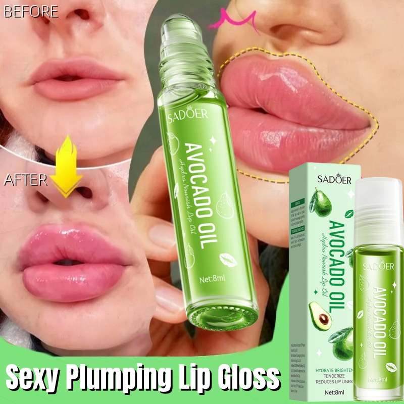 زيت أساسي لتكبير الشفاه، ملمع  - مراجعة Lip Gloss Plumping وسعره