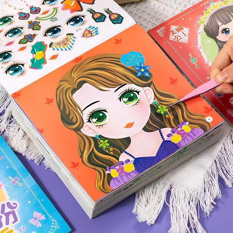 كتاب ملصقات تلبيس الأميرات، لع - مراجعة Beauty Makeup Book وسعره