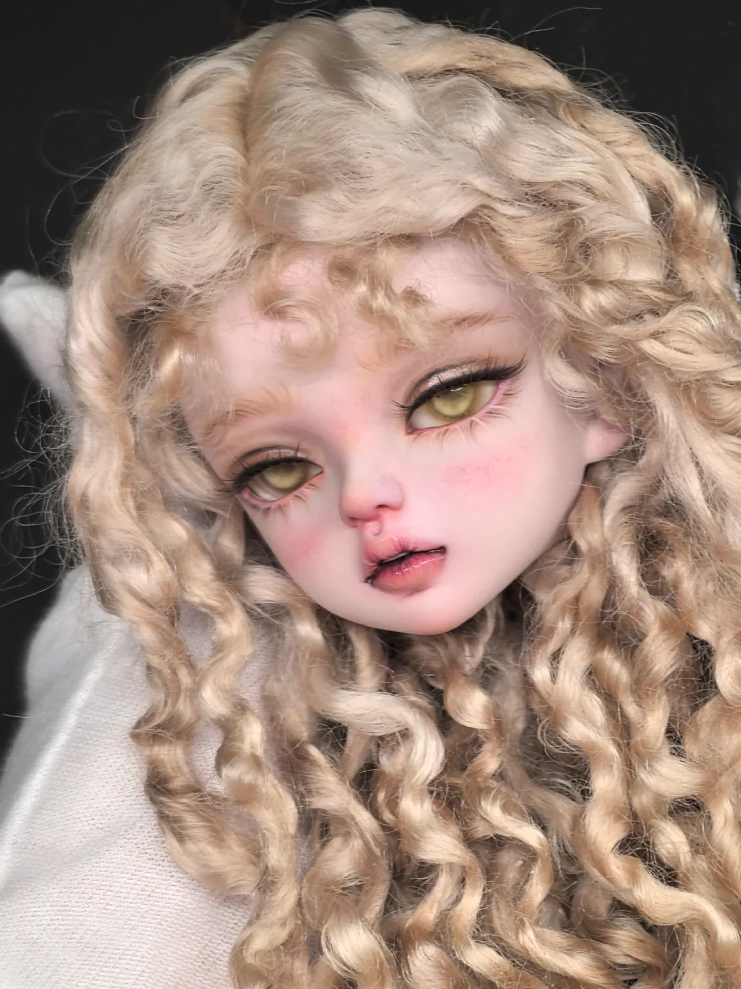 رأس دمية BJD بمقياس 1/4 - ريني - مراجعة Just Beauty Makeup وسعره