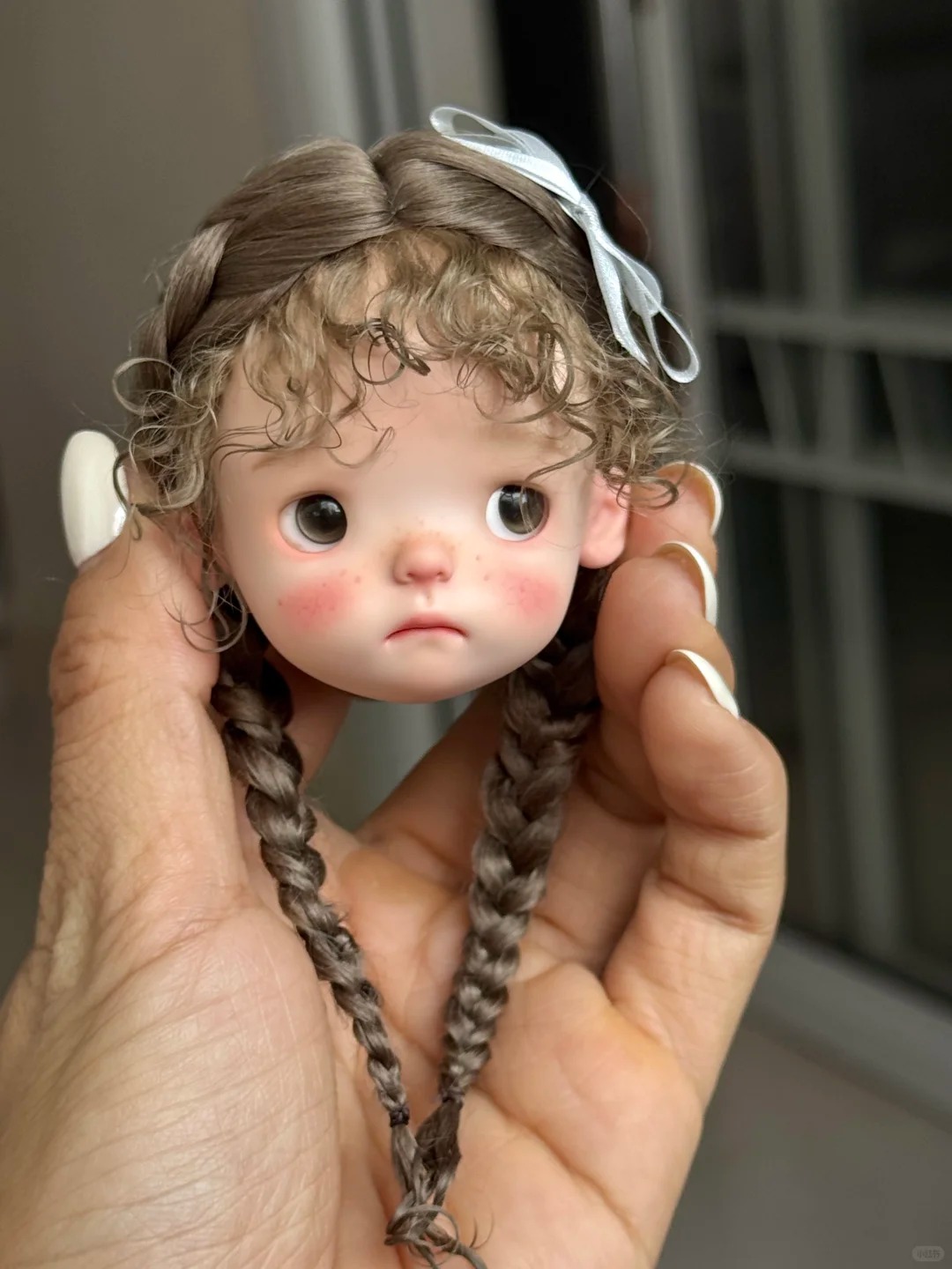 دمية أمبر 1/6 SD BJD، رأس شياو - مراجعة Just Beauty Makeup وسعره