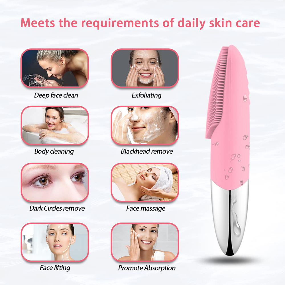فرشاة تنظيف الوجه الكهربائية ا - مراجعة Electric Face Cleanser Brush وسعره