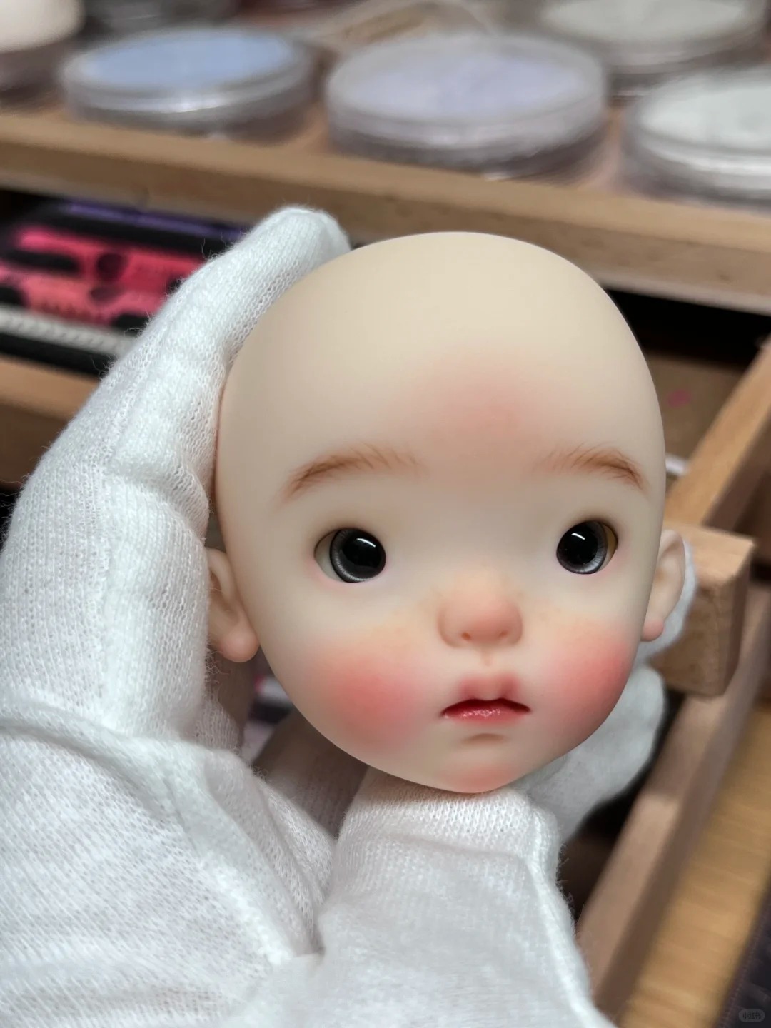 رأس دمية SD BJD بمقياس 1/6 - ل - مراجعة Just Beauty Makeup وسعره