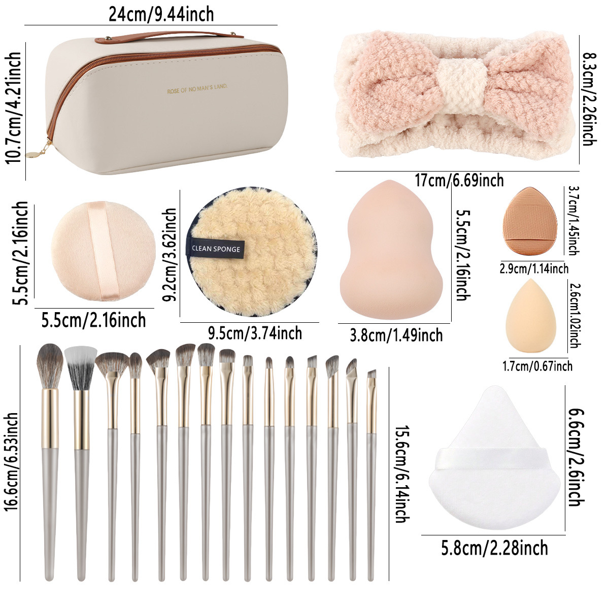 حقيبة بمقبض جلدي تحتوي على 36  - مراجعة Beauty Makeup Kit وسعره