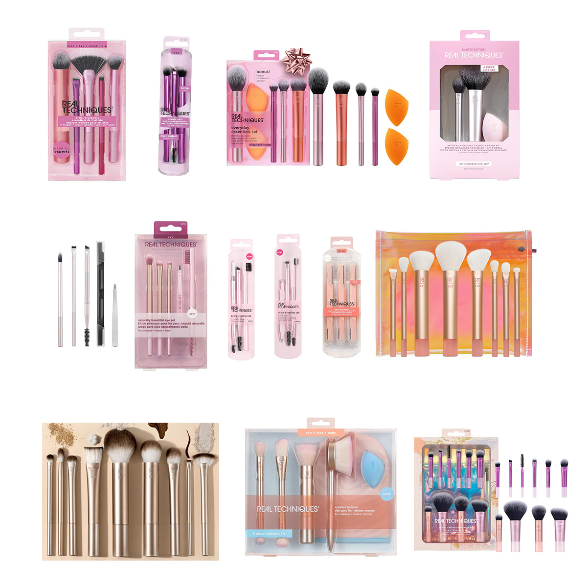 مجموعة فرش مكياج كاملة 1997 فر - مراجعة Beauty Makeup Desk وسعره