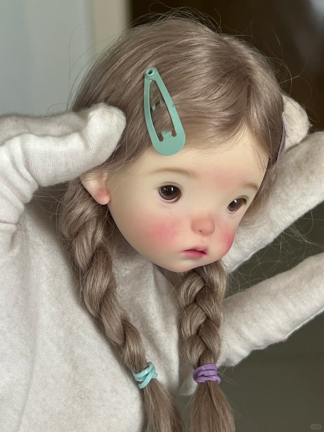 SD BJD دمية 1/6 Landoudou رئيس - مراجعة Just Beauty Makeup وسعره