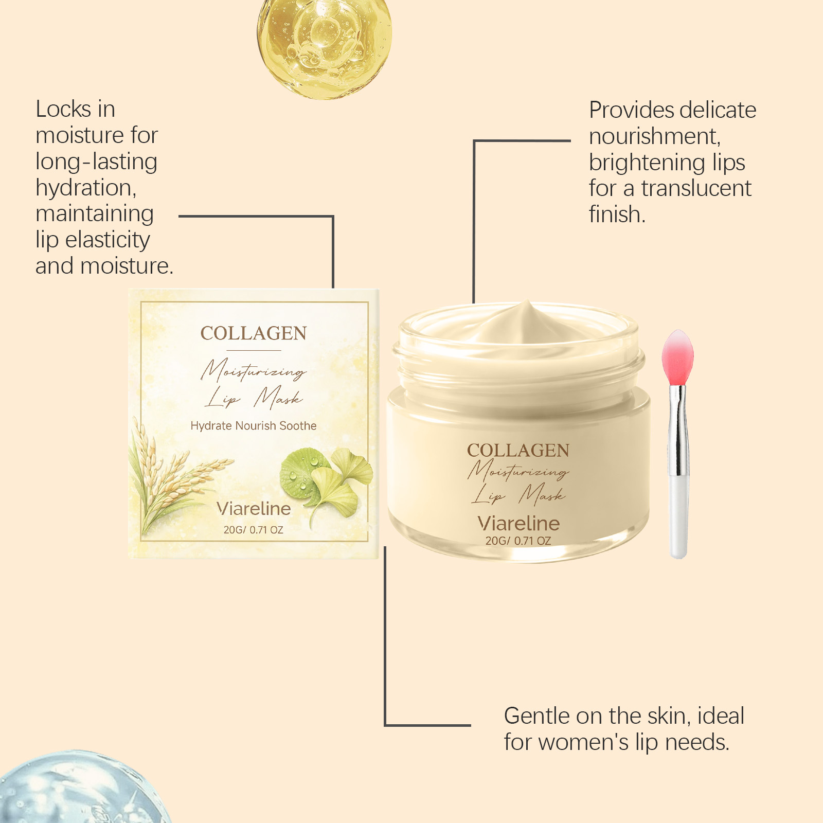 مجموعة كريمات ترطيب الشفاه مع  - مراجعة Lip Gloss Plumping وسعره
