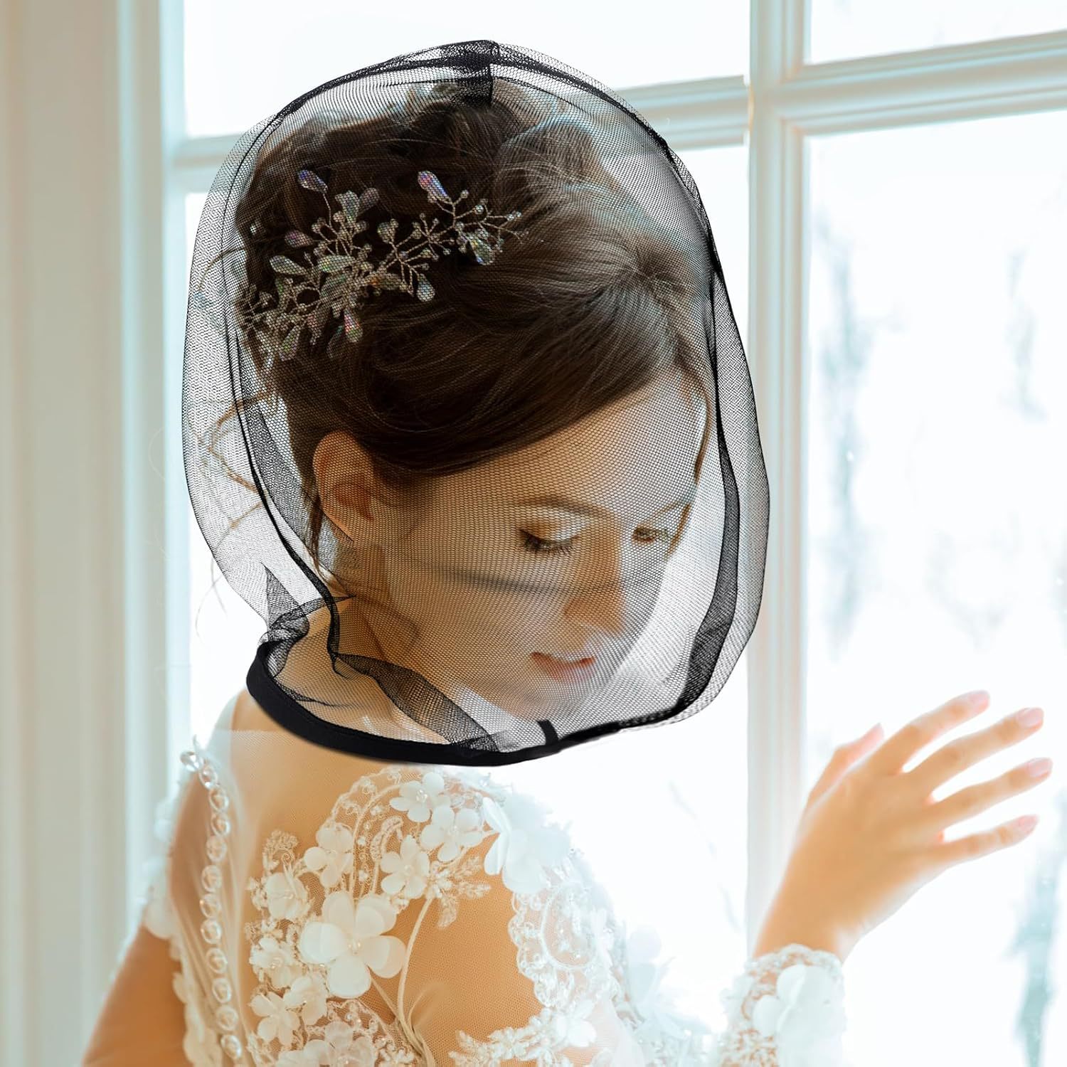 غطاء وجه واقٍ قابل لإعادة الاس - مراجعة Beauty Makeup Bridal وسعره
