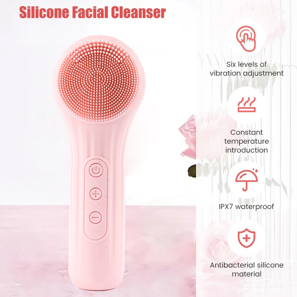 منظف الاهتزاز بالموجات فوق الص - مراجعة Electric Face Cleanser Brush وسعره