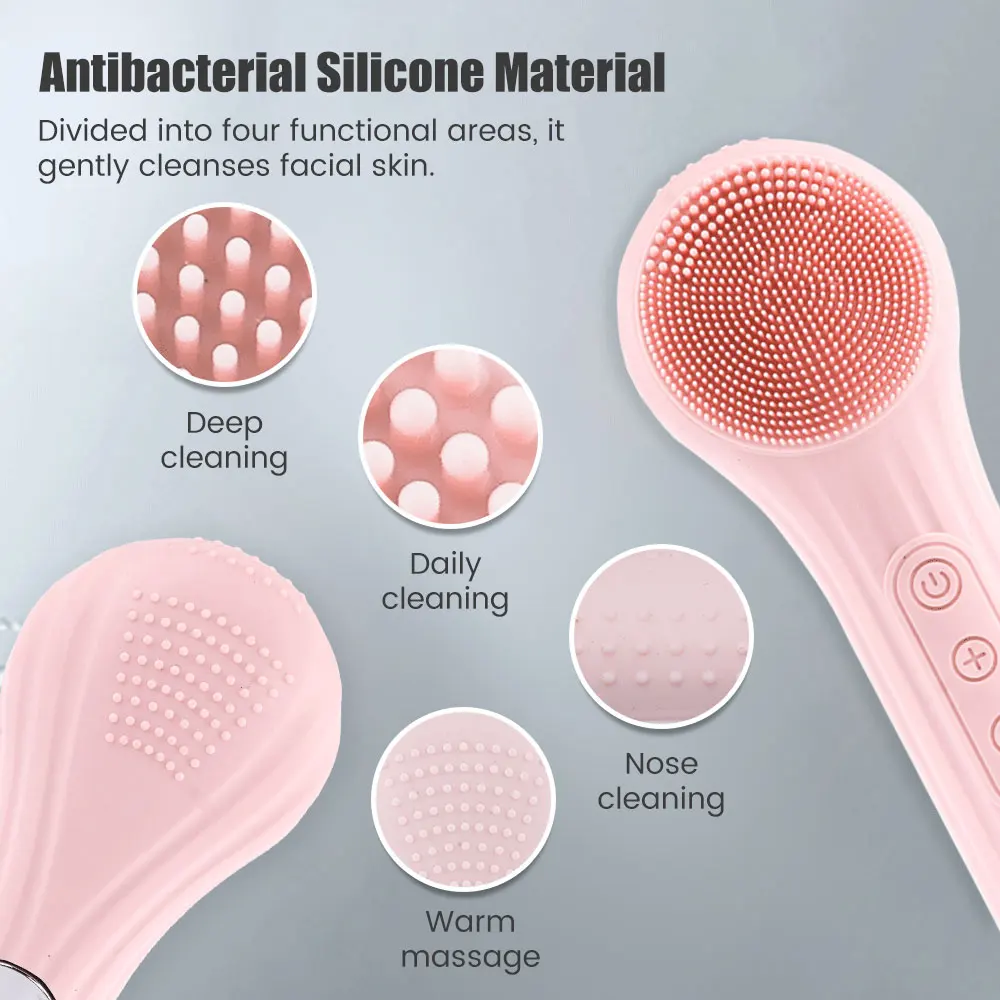 جهاز تنظيف الوجه بالموجات فوق  - مراجعة Electric Face Cleanser Brush وسعره