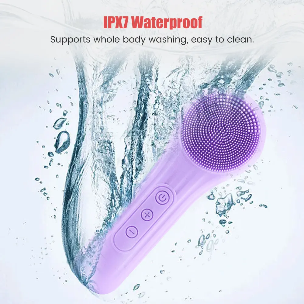 جهاز تنظيف الوجه بالموجات فوق  - مراجعة Electric Face Cleanser Brush وسعره