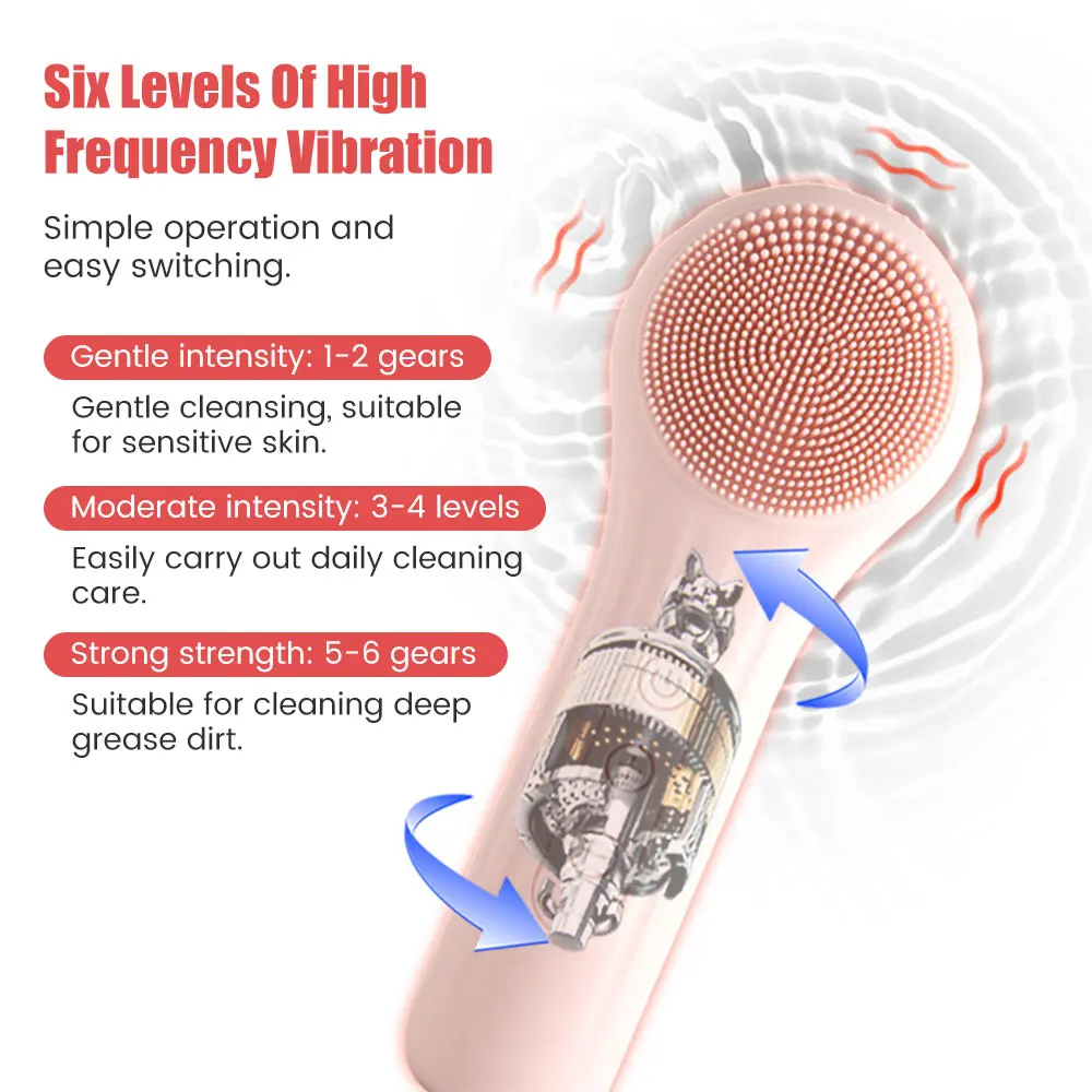 جهاز تنظيف الوجه بالموجات فوق  - مراجعة Electric Face Cleanser Brush وسعره