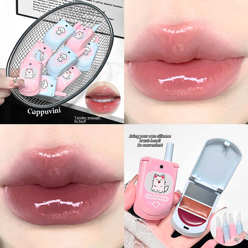 أحمر شفاه مرطب ثنائي اللون بتص - مراجعة Lip Gloss Plumping وسعره