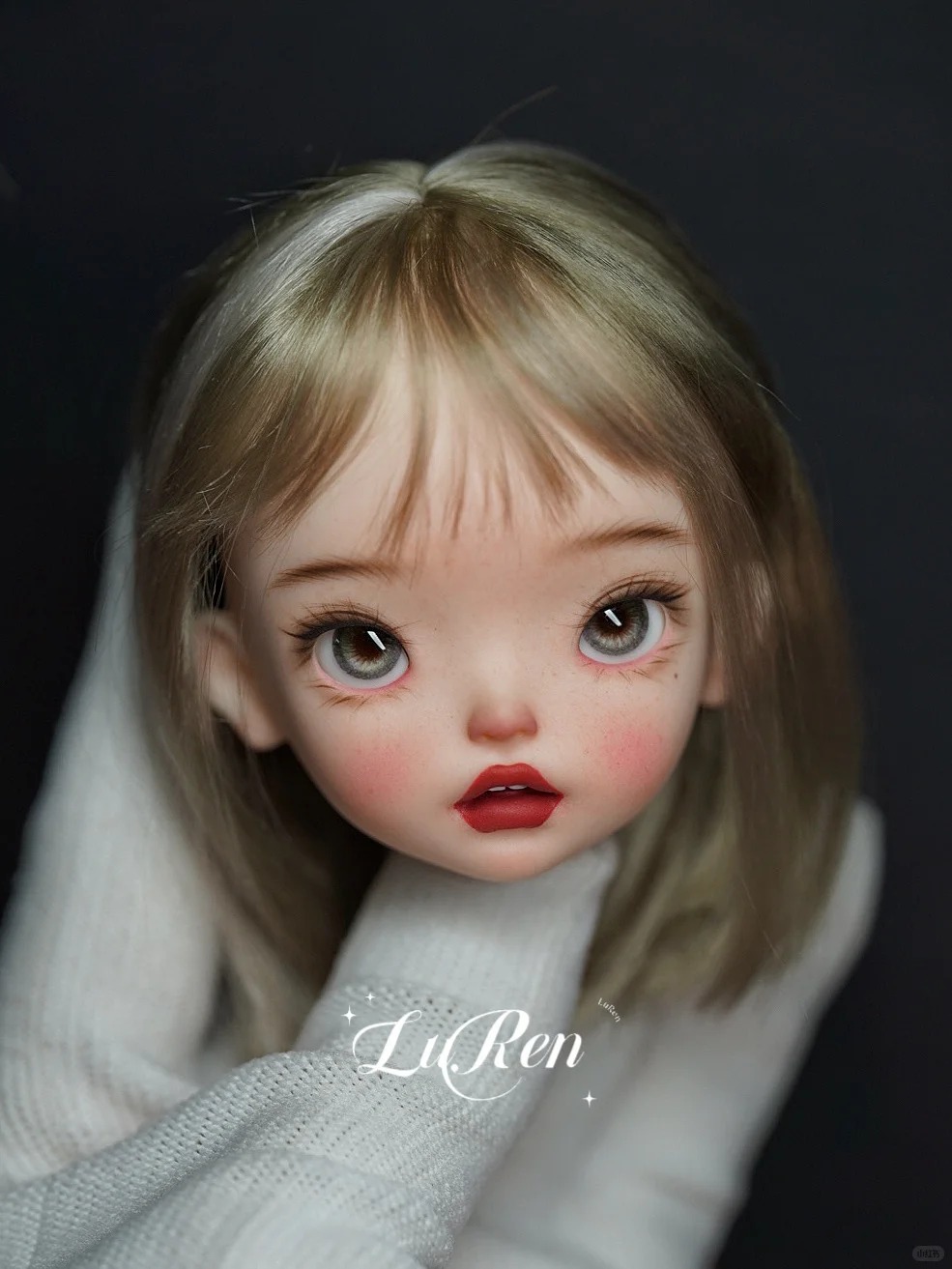 رأس دمية SD BJD بمقياس 1/6 مع  - مراجعة Just Beauty Makeup وسعره