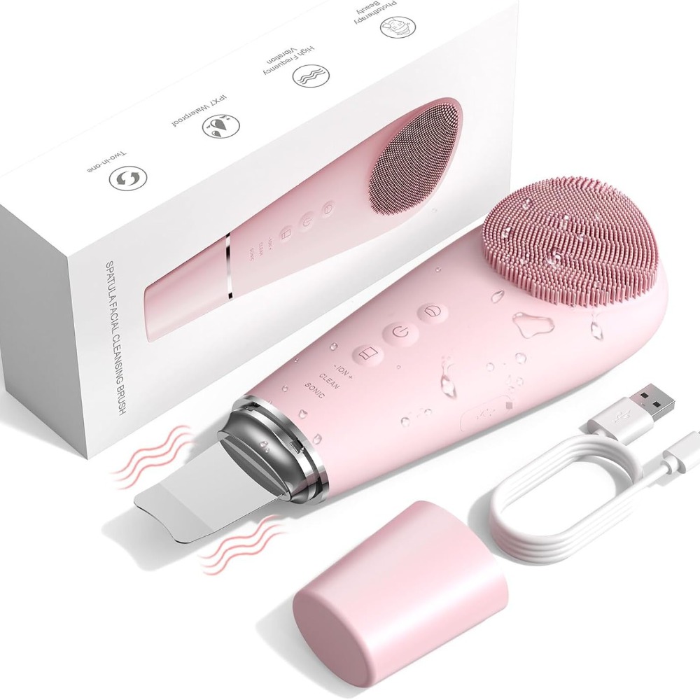 فرشاة تنظيف الوجه الكهربائية 7 - مراجعة Electric Face Cleanser Brush وسعره