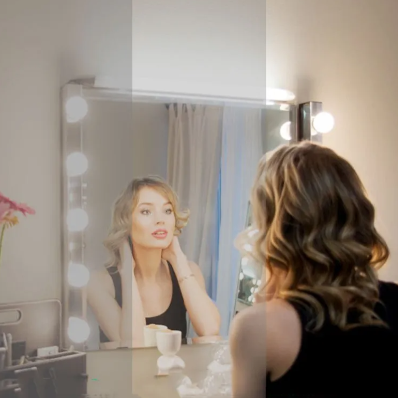 مرآة مكياج LED مع إضاءة، 3 ألو - مراجعة Beauty Makeup Desk وسعره