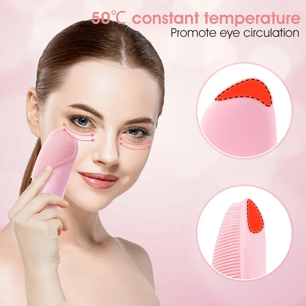 فرشاة تنظيف الوجه الكهربائية ب - مراجعة Electric Face Cleanser Brush وسعره