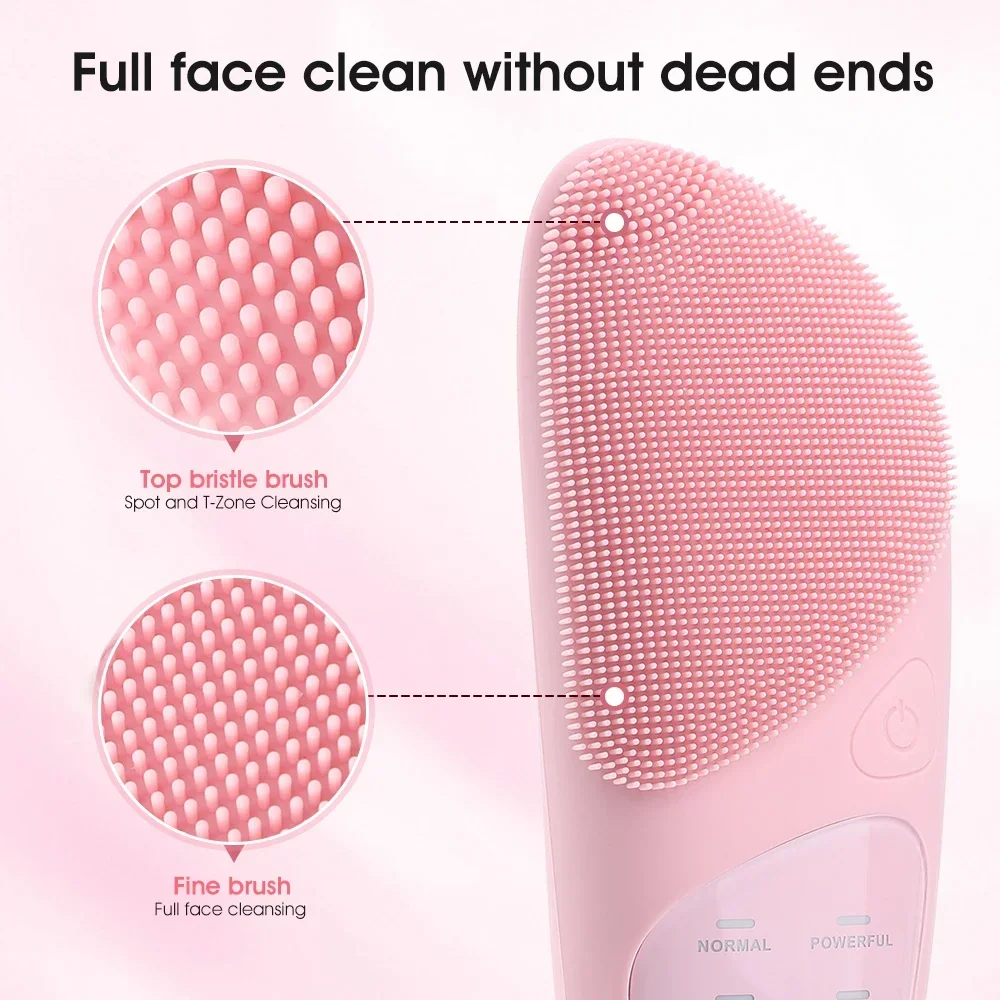 فرشاة تنظيف الوجه الكهربائية ب - مراجعة Electric Face Cleanser Brush وسعره