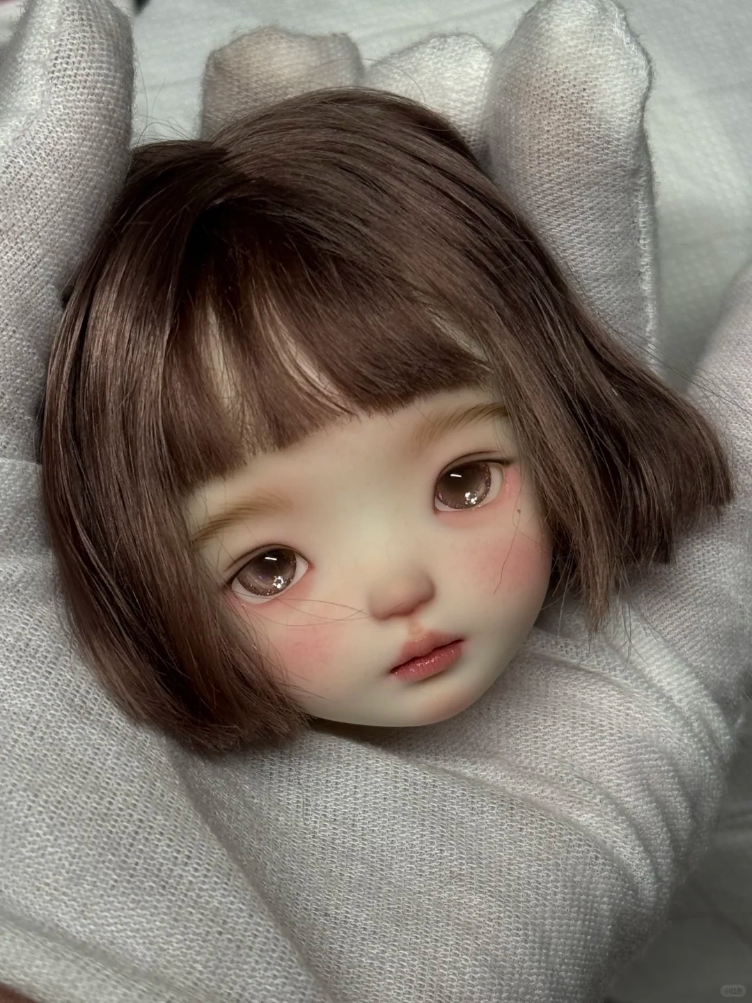 رأس دمية BJD بمقياس 1/6 - رأس  - مراجعة Just Beauty Makeup وسعره