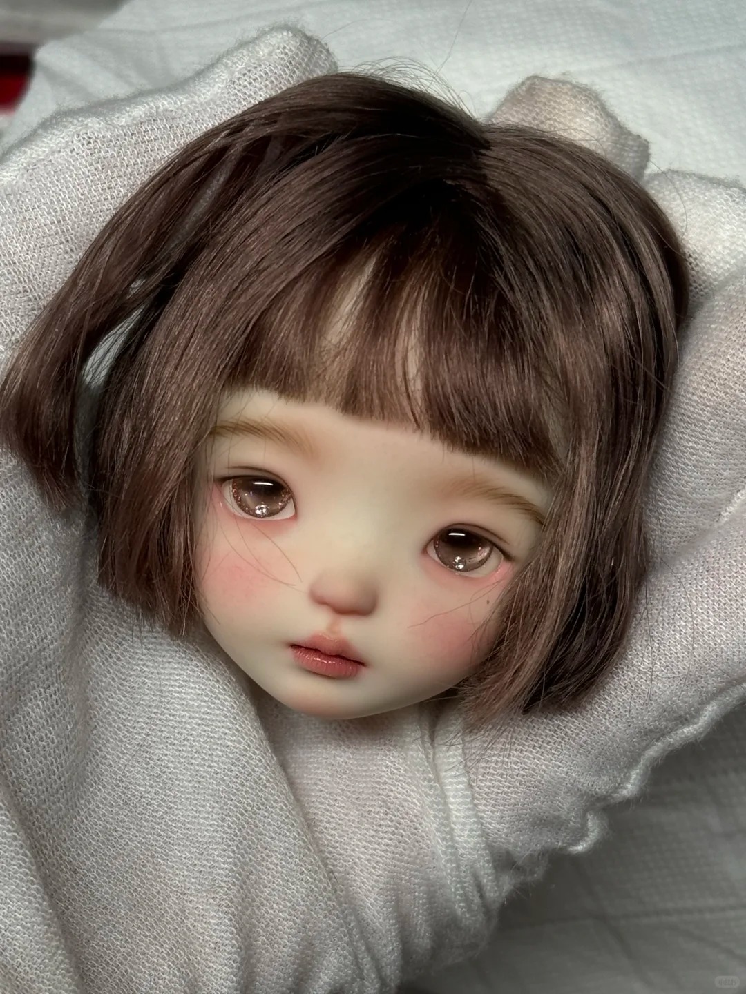 رأس دمية BJD بمقياس 1/6 - رأس  - مراجعة Just Beauty Makeup وسعره